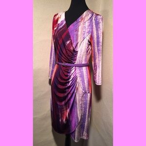 DANA BUCHMAN MULTI COLORED DRESS.